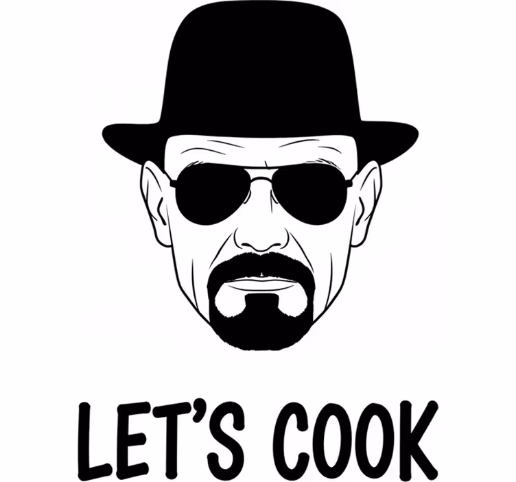 Rulou geam seriale și pelicule heisenberg să gătim - TenStickers