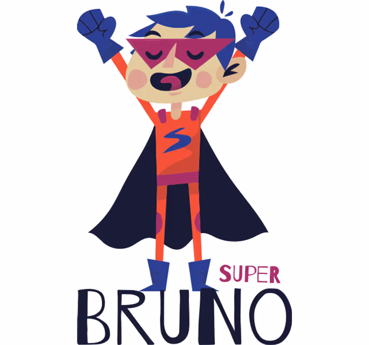 Rulou geam supereroi supererou personalizat - TenStickers