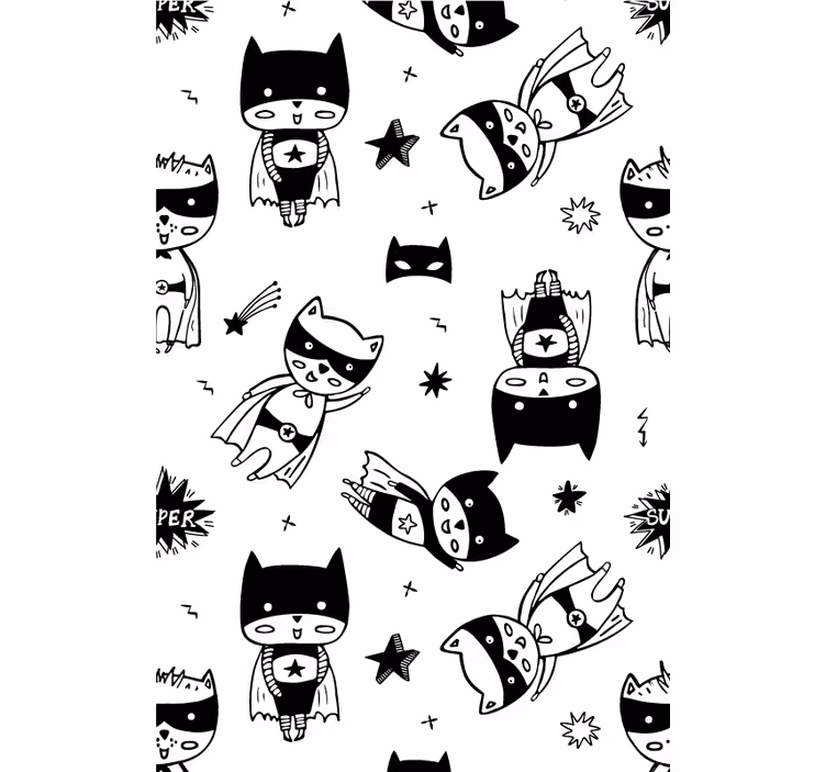 Supereroi desen animat supererou Rulou - TenStickers