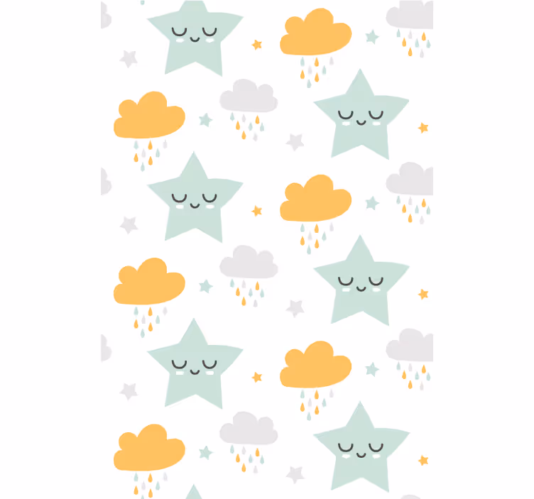 Rulou geam copil model de nori somnoroși - TenStickers