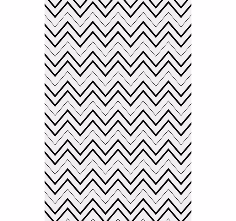 Zig zag dungi cenușii jaluzea modernă - TenStickers