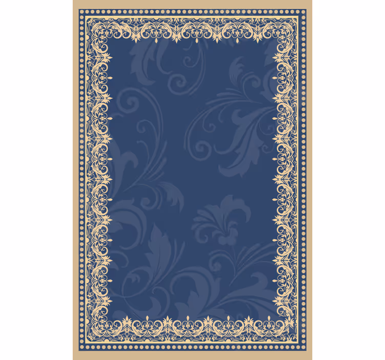 Jaluzea originală cu margine florală - TenStickers