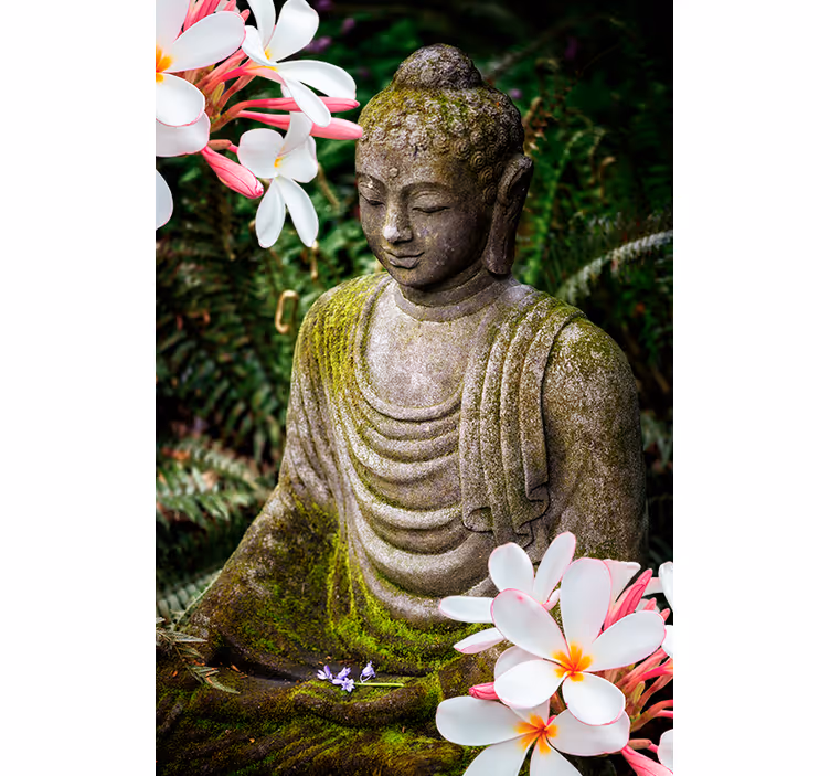 Verde buddha zen blind - TenStickers