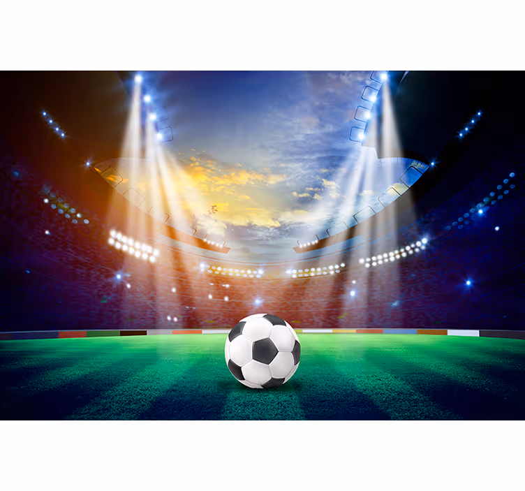 Stadion de fotbal Rulou de fotbal - TenStickers