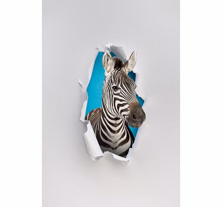 Zebră diverse animale Rulouri - TenStickers