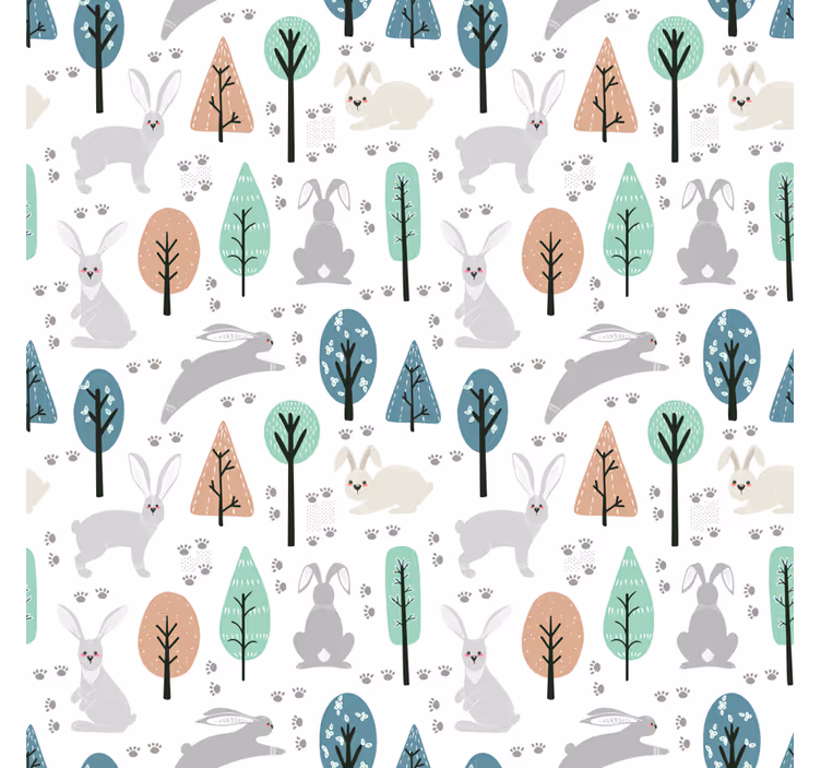 Rulou geam animale model de creaturi din pădure - TenStickers