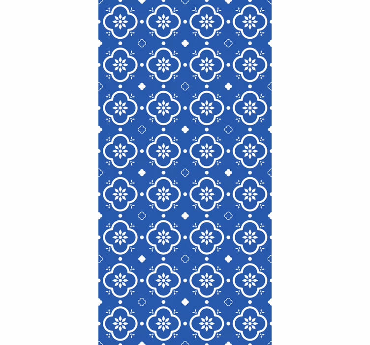Model de efect de țiglă bleumarin Rulouri - TenStickers