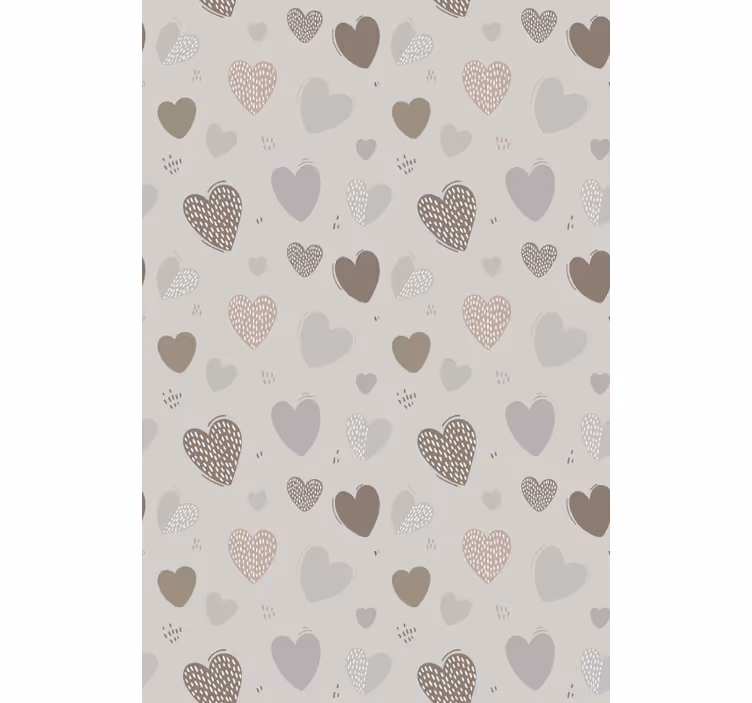 Inimi mari romantice Rulouri - TenStickers