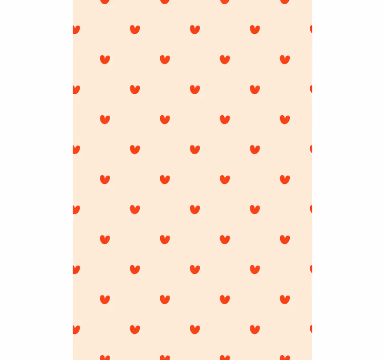 Rulou geam romantic simplitatea modelului inimii - TenStickers