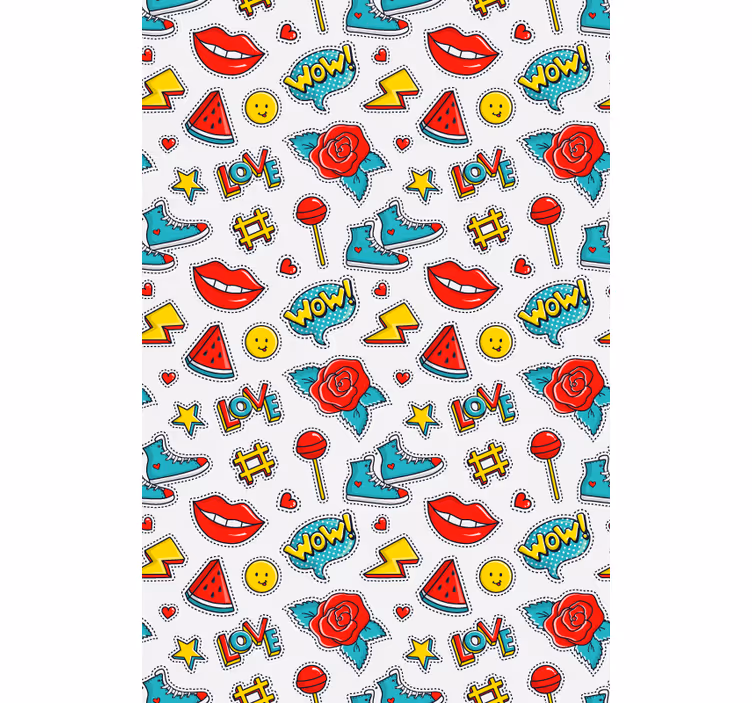 Rulou geam distracție modele de cultură pop - TenStickers
