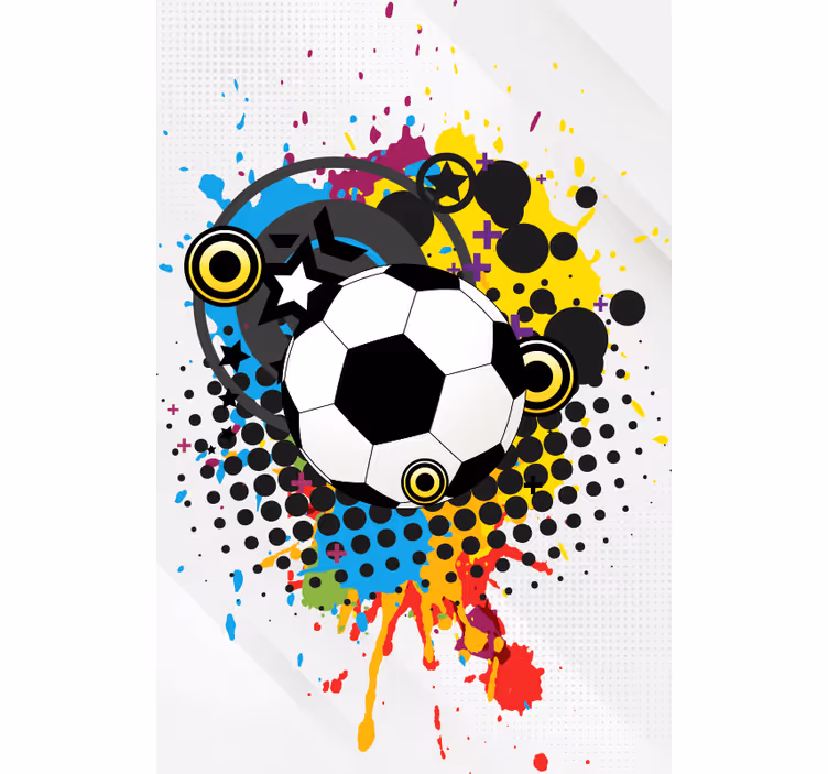 Fotbal artistic sport Rulouri - TenStickers