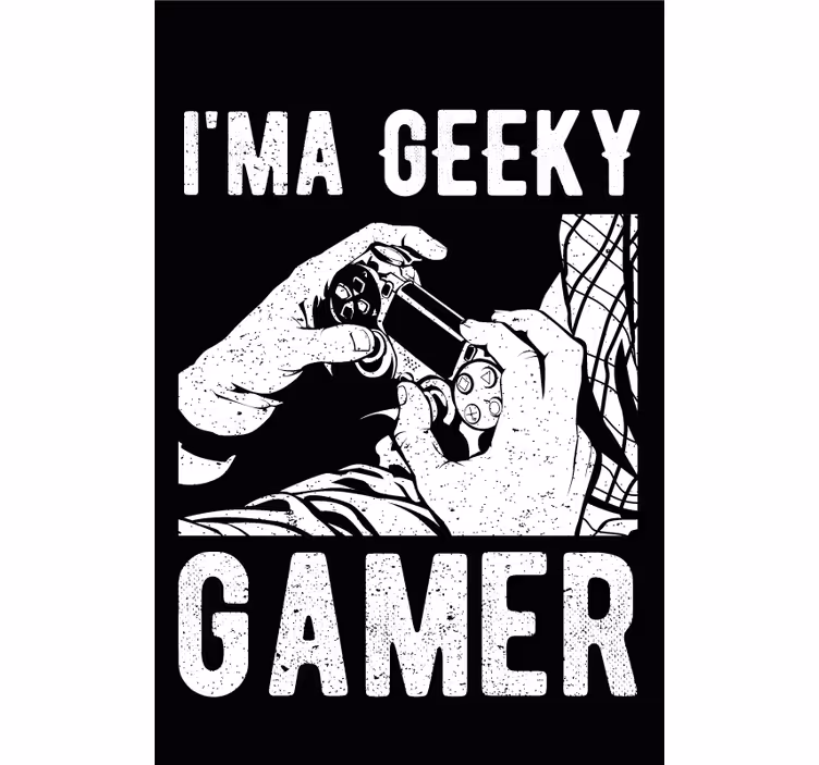Jaluzea neagră gamer - TenStickers
