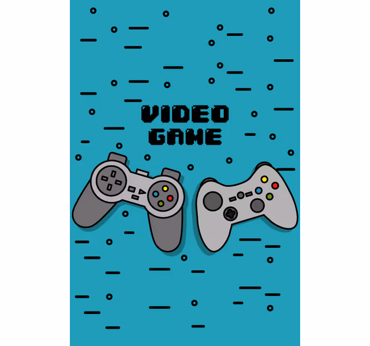 Două retro controlere jaluzea cu role - TenStickers