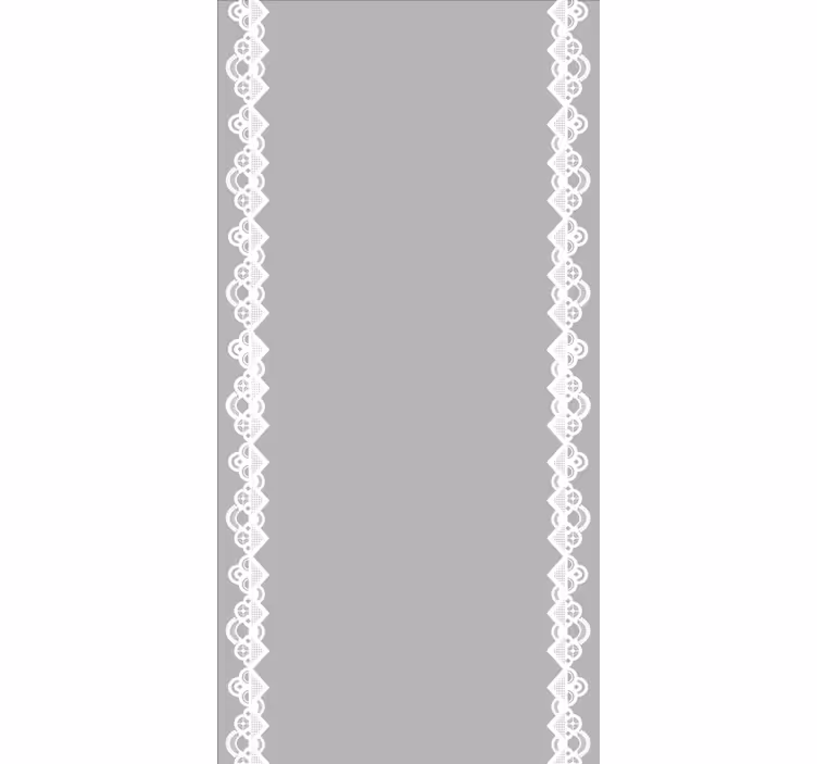 Rulou geam elegant eleganță model dantelă - TenStickers