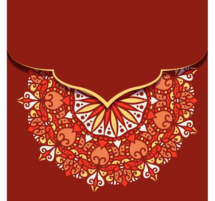 Rulou geam fluturi design de fluture ornamentat - TenStickers