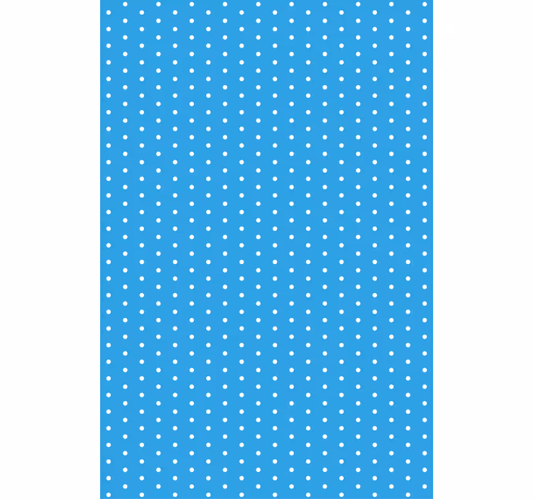 Rulou geam albastru tema buline - TenStickers