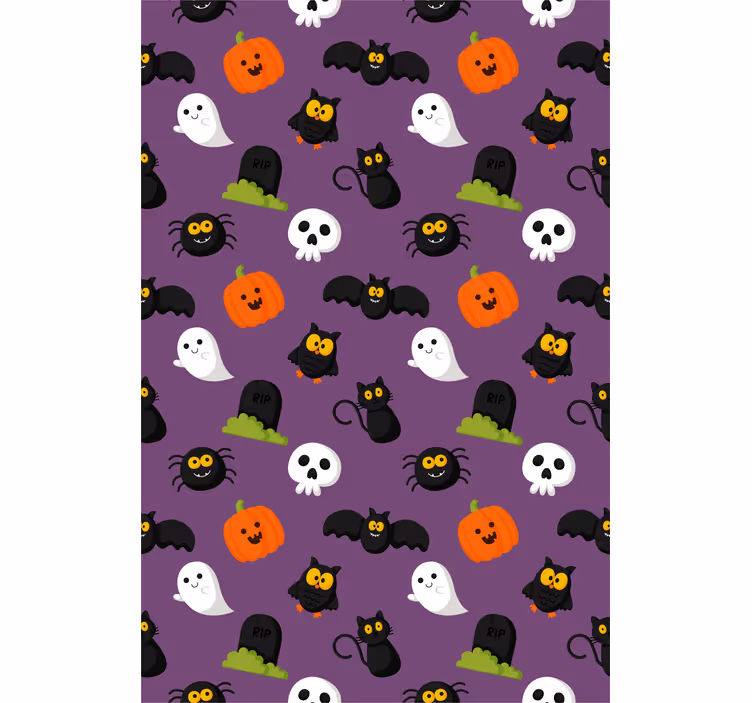 Rulou geam distracție personaje cu tematică de halloween - TenStickers