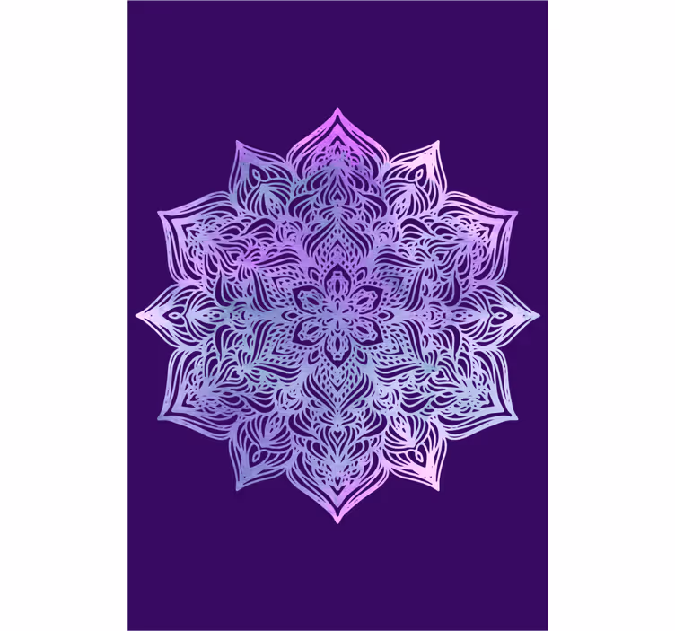 Forma de mandala mov.. Zen blind - TenStickers