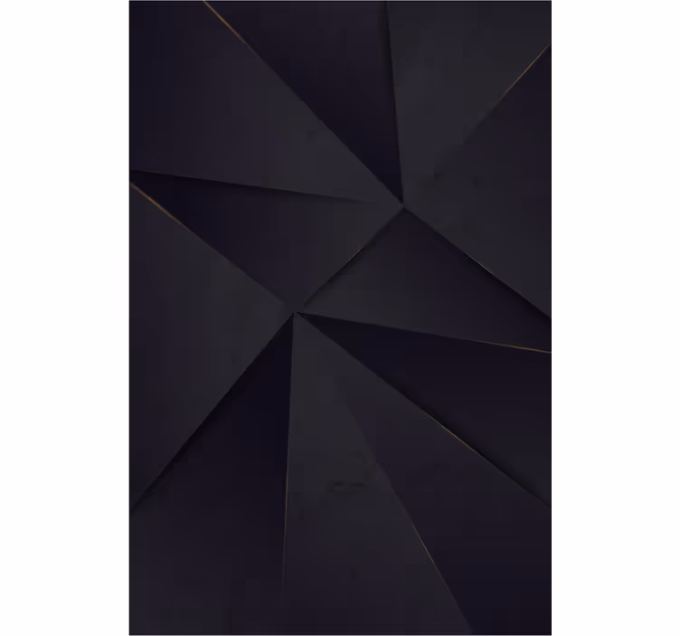 Jaluzea dormitor matrimonial cu design geometric negru - TenStickers