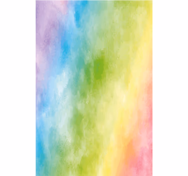 Rulou geam texturi curcubeu cu gradient moale - TenStickers
