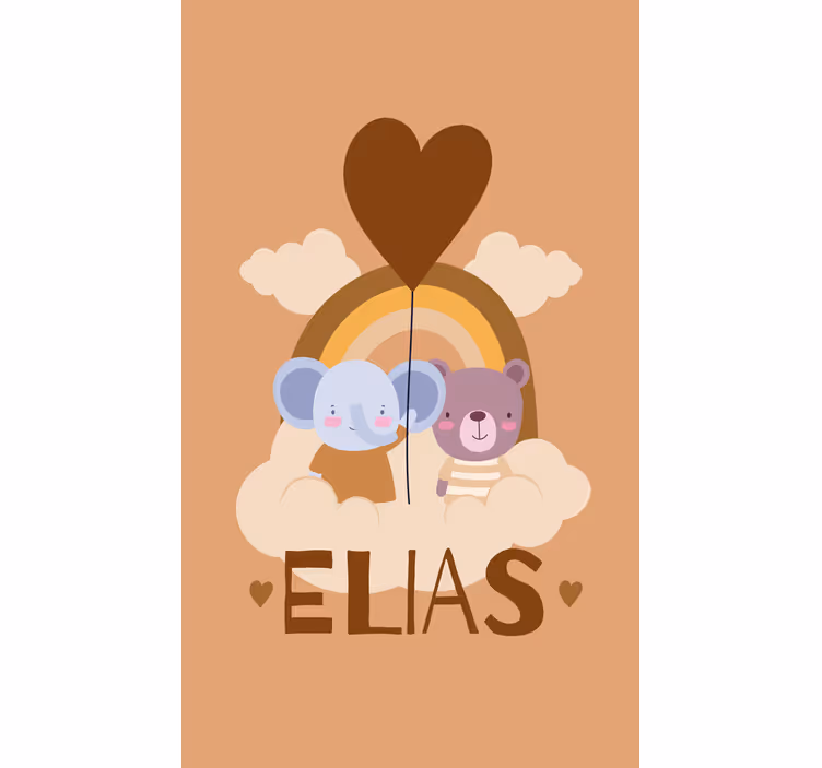 Rulou geam personalizat prieteni ursuleți koala - TenStickers