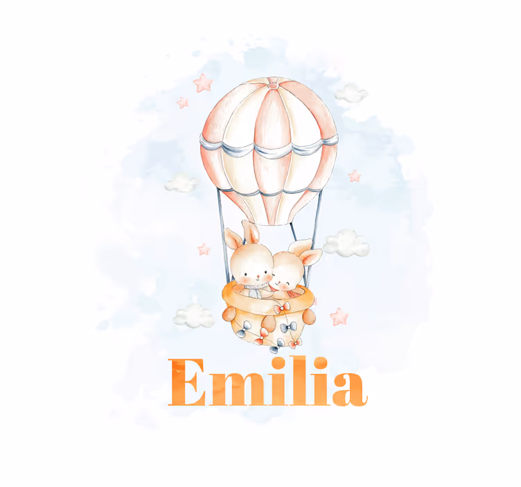 Balon pastelat cu animale dulci Rulouri - TenStickers