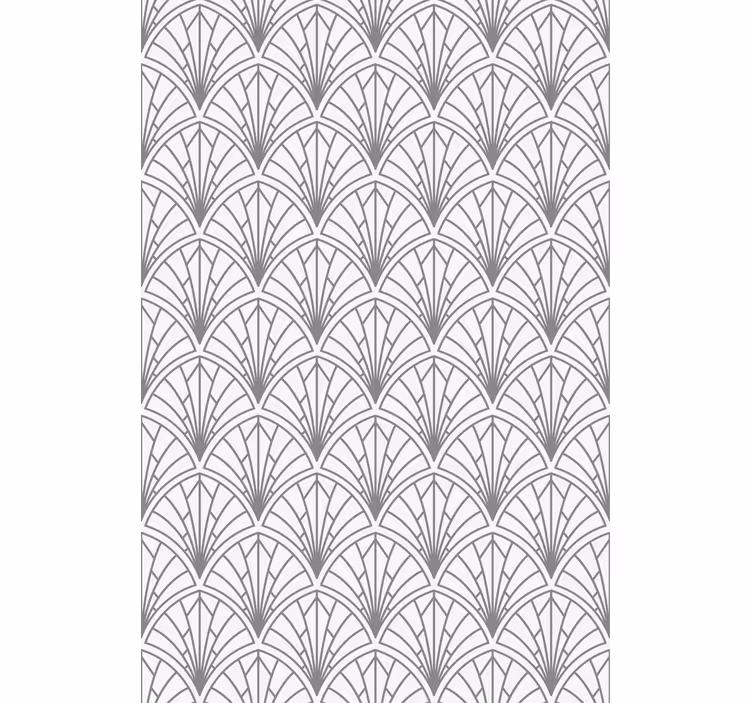 Rulou geam elegant model art deco gri - TenStickers