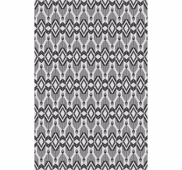 Rulou geam modern elemente geometrice gri - TenStickers