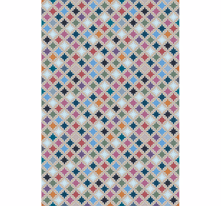 Mozaic colorat baie jaluzea - TenStickers