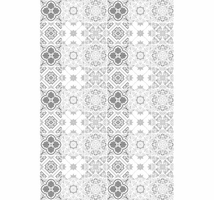 Gresie marocana nuanta gri gresie baie - TenStickers