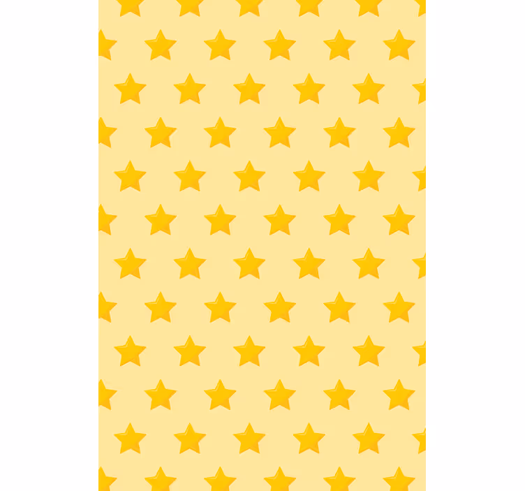 Rulou geam originalul model de stea galbenă - TenStickers