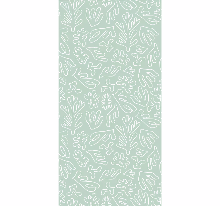Rulou geam flori și plante modele de plante elegante - TenStickers