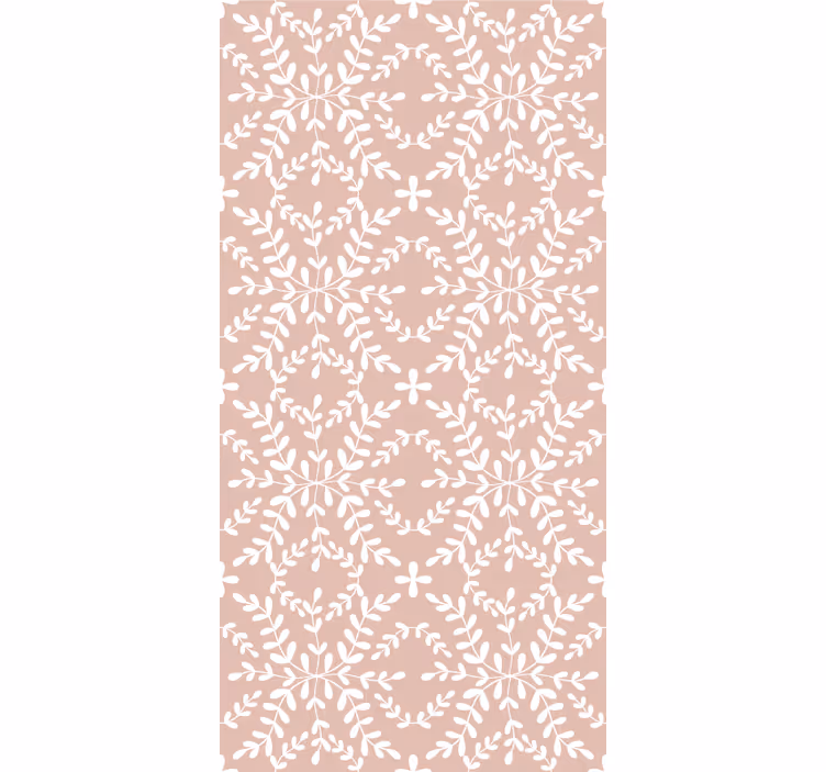 Rulou geam flori și plante tema frunzelor botanice - TenStickers