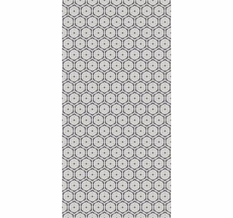 Rulou geam modern elemente geometrice tematice - TenStickers