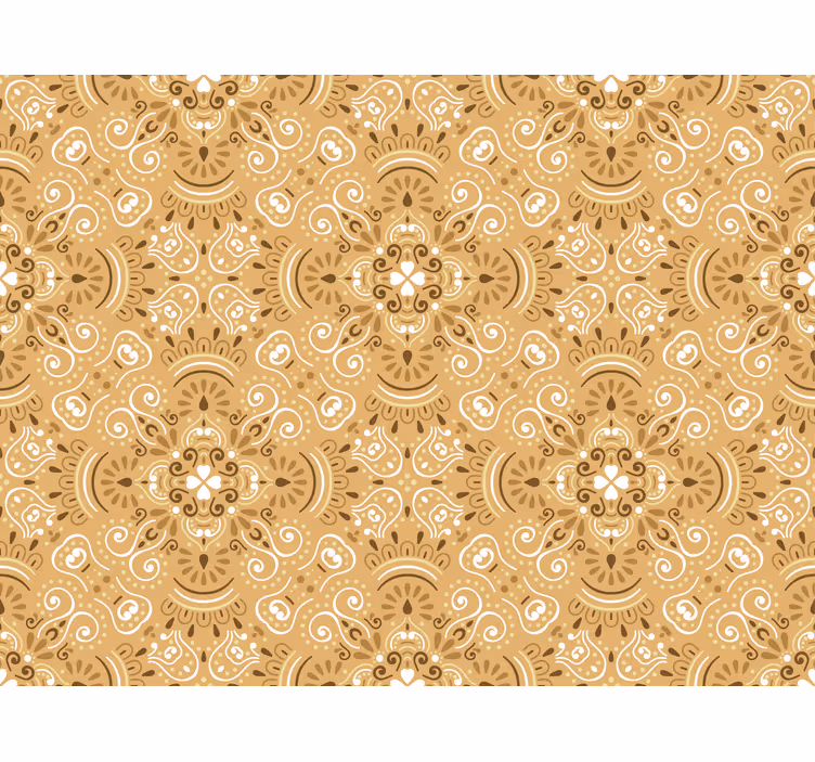 Model bej ornament vintage clasic - TenStickers