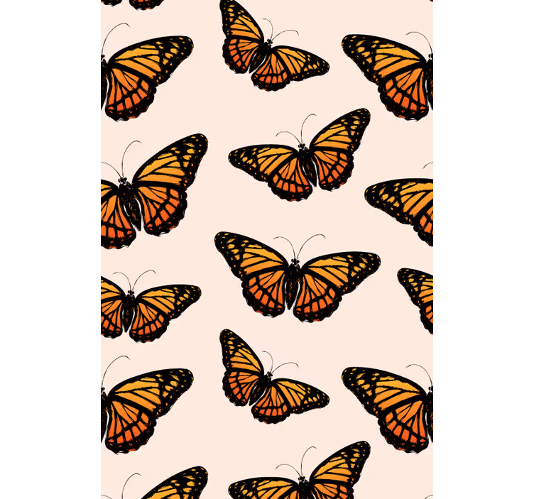 Rulou geam fluturi model vibrant - TenStickers