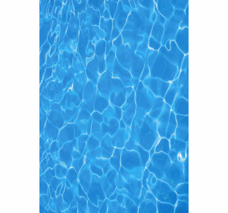 Rulou geam baie reflexii la suprafața apei - TenStickers
