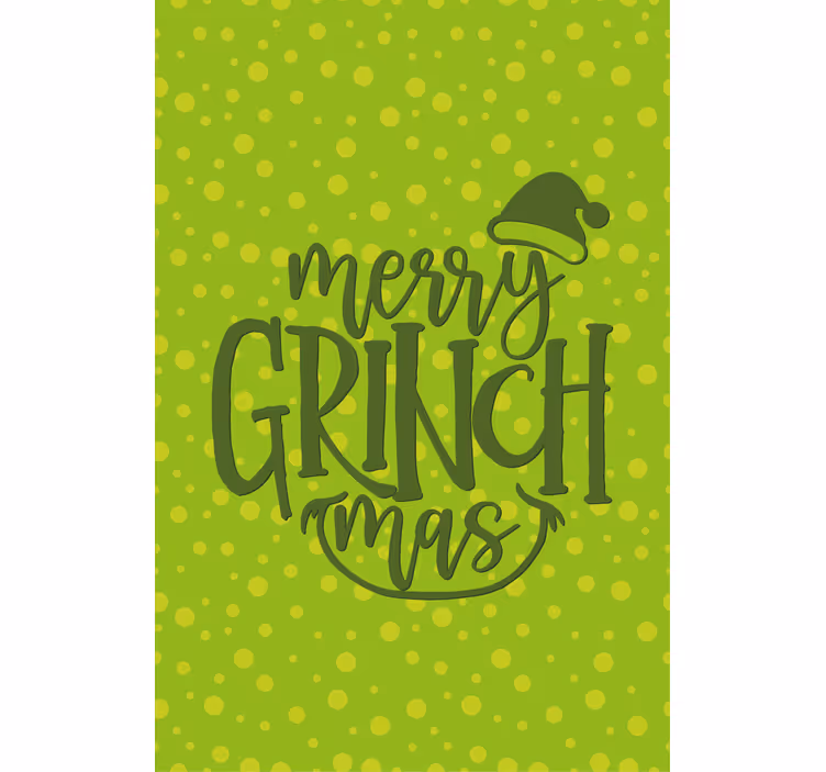 Vesel grinchmas design original alt Rulouri - TenStickers