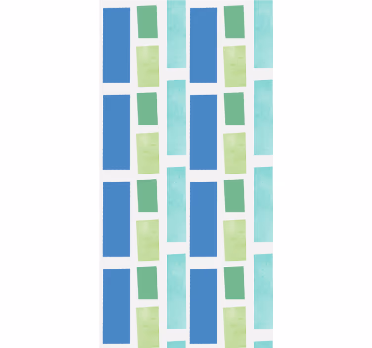 Rulou geam texturi model de bloc geometric - TenStickers