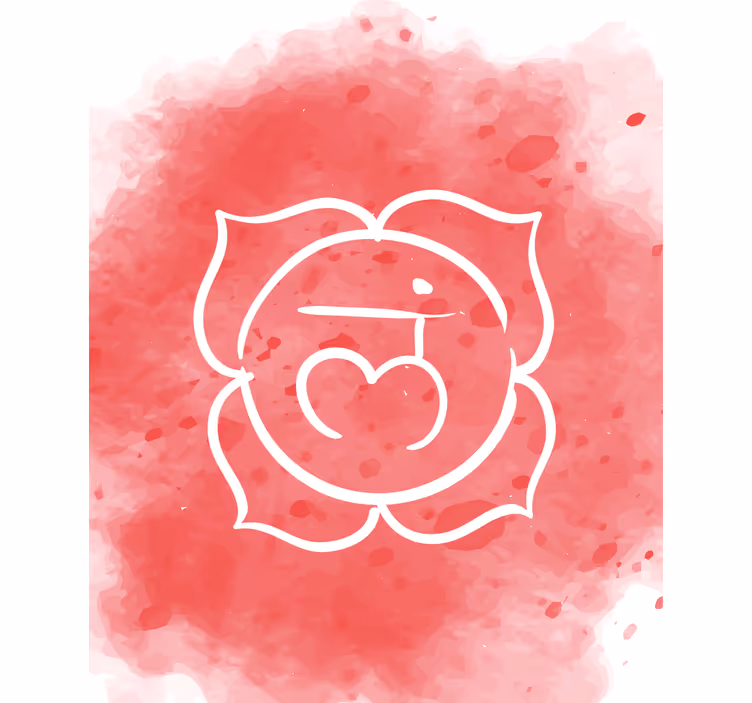 Rulou geam romantic emblema iubirii cireșelor - TenStickers