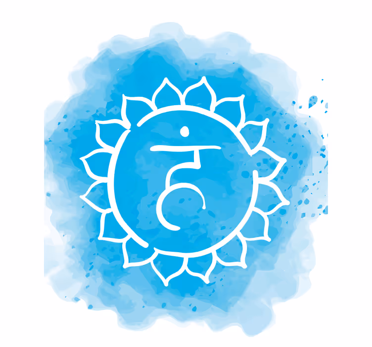 Rulou geam zen designul simbolului chakrei - TenStickers