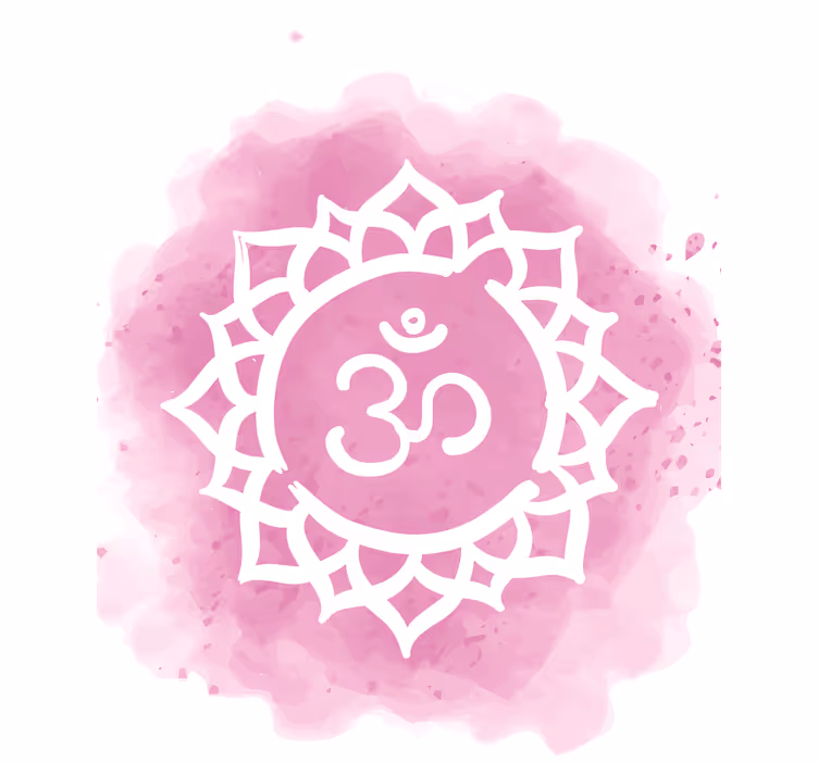 Rulou geam zen simbol mandala om - TenStickers