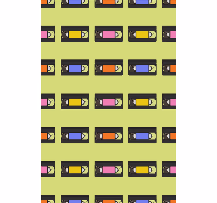 Jaluzele cu rolete Geek casete video retro - TenStickers