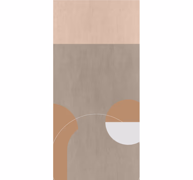 Rulou geam modern forme geometrice rotunde - TenStickers