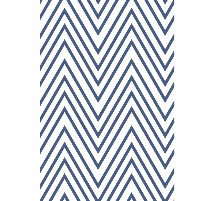 Rulou geam texturi model de linii în zig-zag - TenStickers
