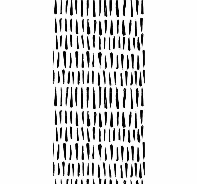 Rulou geam texturi traze negre verticale - TenStickers