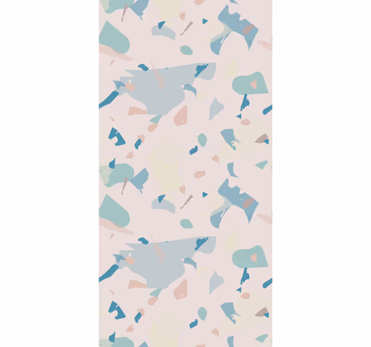 Gresie si dale de terrazzo model textura Rulouri - TenStickers