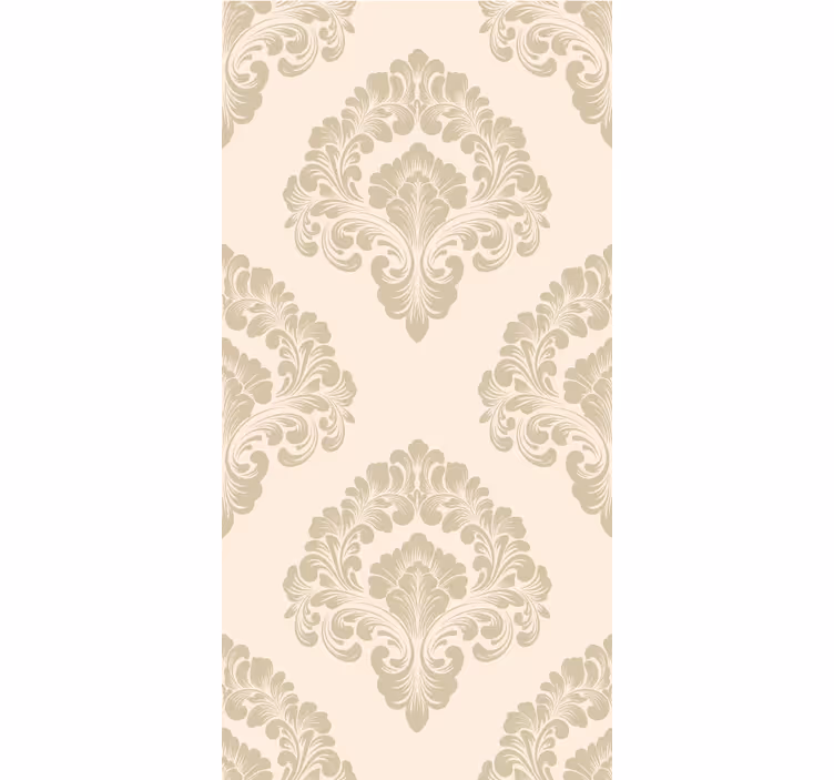 Rulou geam elegant model damasc bej - TenStickers