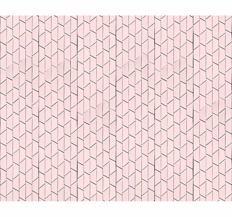 Rulou geam texturi design cu model geometric roz - TenStickers