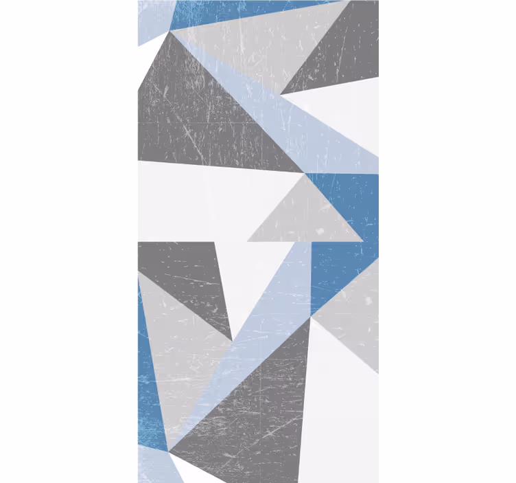 Rulou geam modern arta formelor geometrice - TenStickers